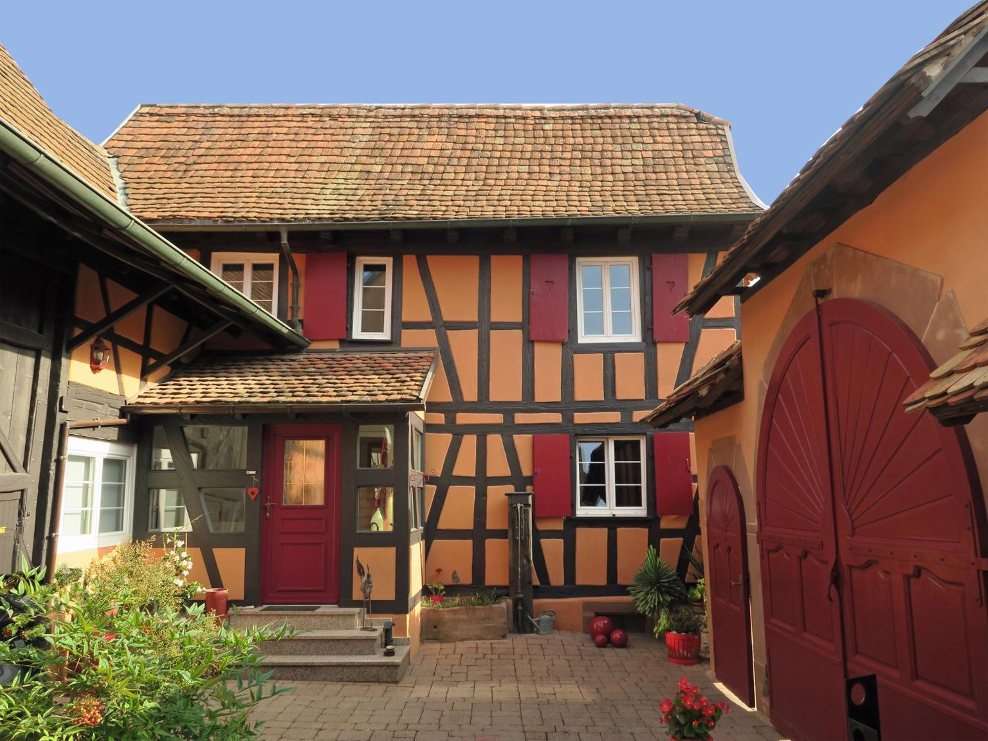 フェンデンハイム La Cour Des Amis Bed & Breakfast エクステリア 写真